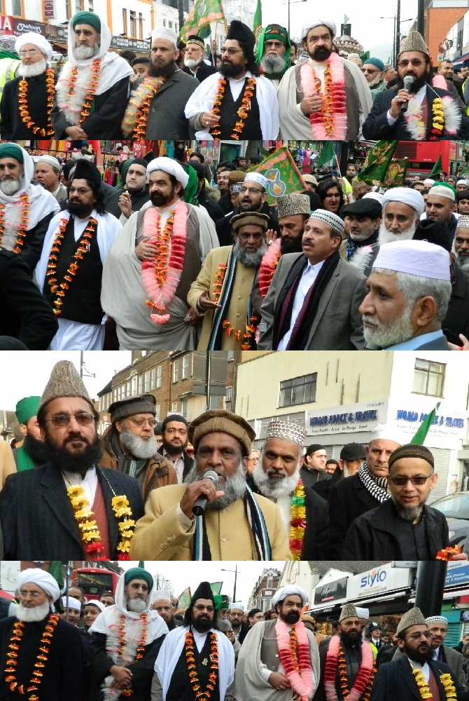 Milad-un-Nabi Jaloos 2015 in Southall