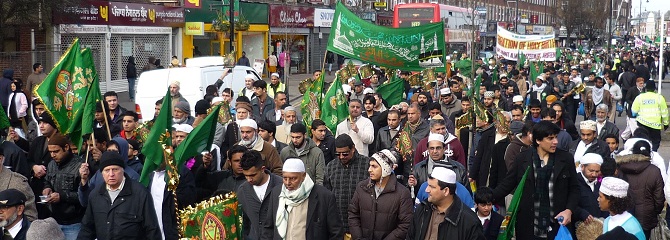 Milad-un-Nabi 2011 in Southall