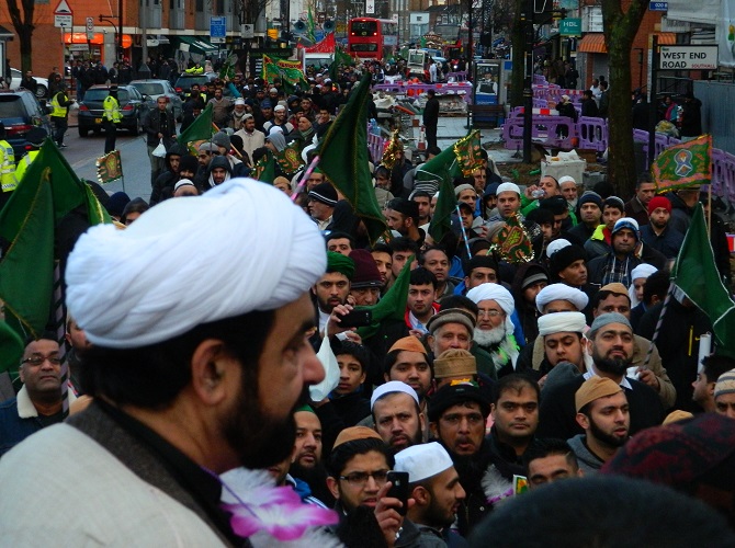 Eid Milad un Nabi jaloos - Jamia Masjid - Southall